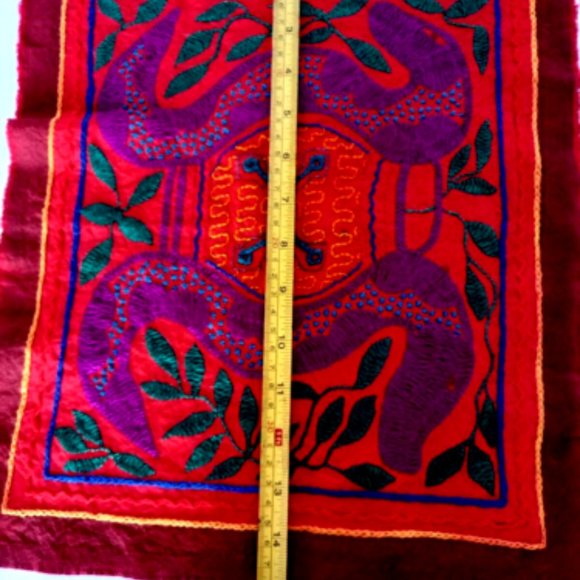 Wall Decor Shipibo Tapestry Ayahuasca Chacruna Mapacho Serpent Icaros